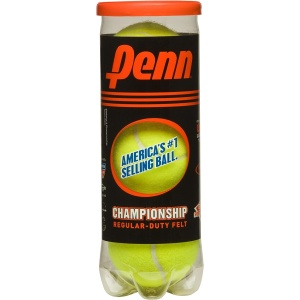 Penn Championship Tennis Balls - Regular Duty Felt Pressurized Tennis Balls